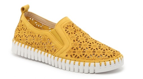 mustard color sneakers