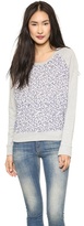 Thumbnail for your product : Maison Scotch Embroidered Mesh Sweater