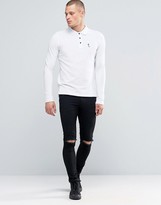 Thumbnail for your product : Religion Long Sleeve Pique Polo