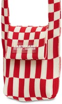 Thumbnail for your product : LASTFRAME Mini Ichimatsu Rib Knit Shoulder Bag