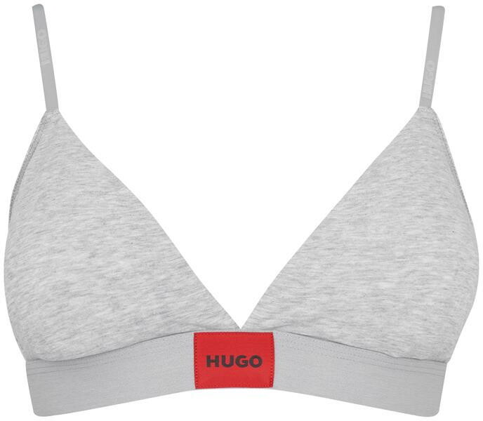 Two-pack of stretch-cotton bralettes with logo bands