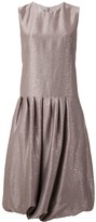 Thumbnail for your product : PASKAL clothes Pleated Sequin Midi Dress