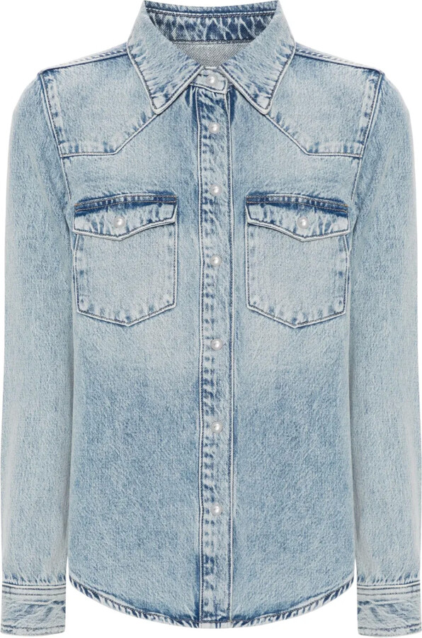 Frame Heritage washed-denim shirt