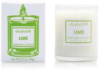 elizabeth W Lime Petite Candle