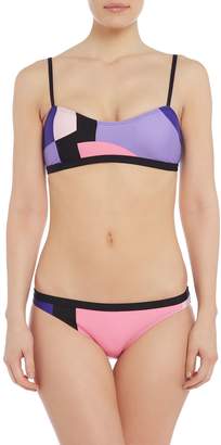 Kate Spade Limelight cami bikini top