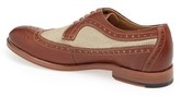 Thumbnail for your product : Johnston & Murphy 'Clayton' Longwing Spectator Shoe (Online Only)