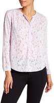 Thumbnail for your product : Rebecca Taylor Ivy Vine Silk Blend Blouse