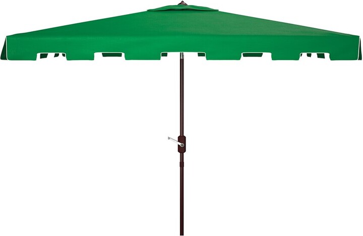 Safavieh Indoor/Outdoor Zimmerman 6.5X10 Rect Umbrella