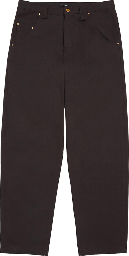 Willy Chavarria Bad Boy Wide-Leg Jeans