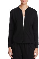Thumbnail for your product : Eileen Fisher Zip-Front Bomber Jacket