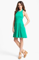 Thumbnail for your product : Jessica Simpson Fit & Flare Halter Dress