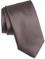 Thumbnail for your product : Canali Neat Dot Silk Tie