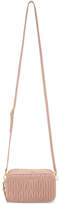 Thumbnail for your product : Miu Miu Pink Mini Matelasse Bag