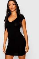 Thumbnail for your product : boohoo Sweetheart Neck Jersey Bodycon Dress