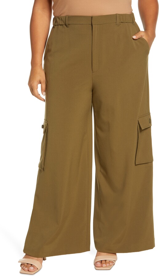 Womens Plus Cargo Pants | Shop the world's largest collection of 