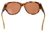 Thumbnail for your product : Christian Dior Cannage Logo Sunglasses