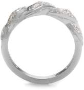 Thumbnail for your product : Oscar Heyman Platinum Braided Diamond Band Ring Size 4.75