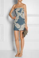 Thumbnail for your product : Sass & Bide The Power Hour printed georgette and jacquard maxi dress