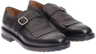 Doucal's Loafer Leather Single Strap