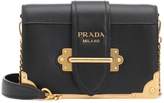 Thumbnail for your product : Prada Cahier leather shoulder bag