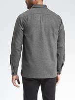 Thumbnail for your product : Banana Republic Grant Slim-Fit Italian Wool Blend Shirt Jacket