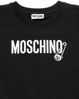 Thumbnail for your product : Moschino Logo Print Cotton Sweat Dress