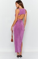 Thumbnail for your product : Beginning Boutique The Palms Midi Dress Purple
