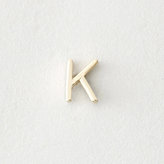Thumbnail for your product : Maya Brenner DESIGNS mini letter stud earring - k