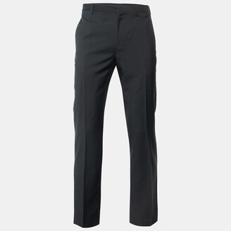 Christian Dior Black Tailored Trousers XL - ShopStyle Dress Pants