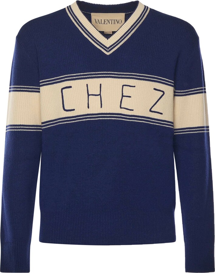 Valentino Garavani Wool And Cotton Sweater