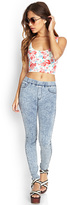 Thumbnail for your product : Forever 21 Acid Wash Jeggings