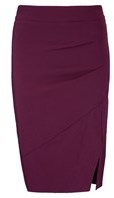 Thumbnail for your product : Lipsy Wrap Pleated Pencil Skirt