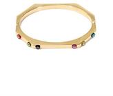 Thumbnail for your product : Delfina Delettrez Zircon & gold-plated Ray of Light bracelet