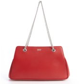 Thumbnail for your product : Armani 746 Armani red leather shoulder bag