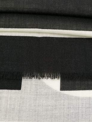 Moschino logo scarf