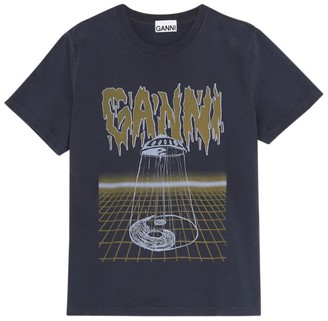Ganni Graphic Logo T-Shirt
