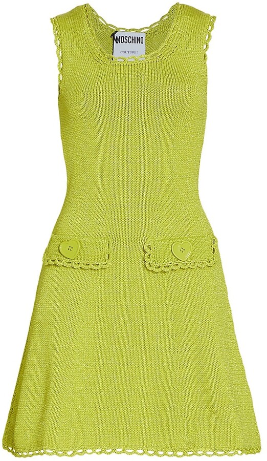 Moschino Yellow Women's Dresses | Shop the world's largest 