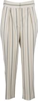 Thumbnail for your product : See by Chloe Stripe Cropped Trousers