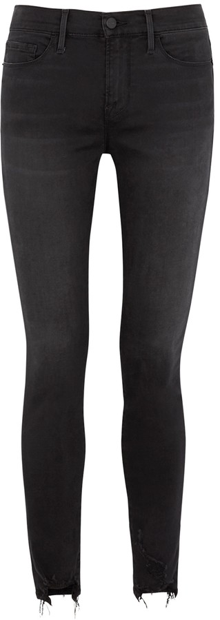 frame le skinny de jeanne black