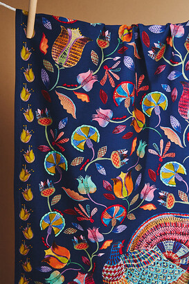 Anthropologie Turkey Tapestry Dish Towel Blue