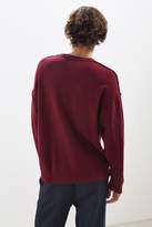 Thumbnail for your product : Urban Outfitters Artwork Patch Crew Neck Sweater