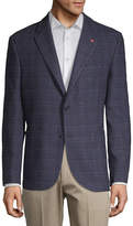 Thumbnail for your product : Alberto Morello Plaid Houndstooth Suit Jacket