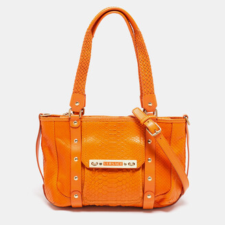 VERSACE 2020 / Neck bag / Shoulder bag / Leather / ORN Orange ref.524960 -  Joli Closet