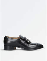 Gucci GG fringed leather loafers 