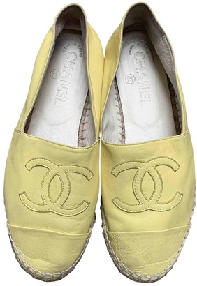 Chanel Yellow Espadrilles for Women - ShopStyle UK