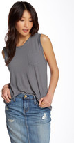 Thumbnail for your product : James Perse Scoop Pocket Tank