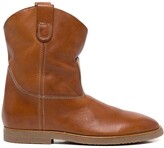 Thumbnail for your product : RE/DONE Tan Leather 60s Camarguaise Boot
