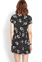 Thumbnail for your product : Forever 21 Dotted Floral Dress