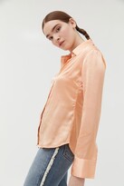 Thumbnail for your product : PASTICHE Galaxi Satin Button-Down Shirt