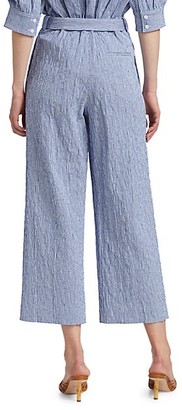 By Any Other Name Lindburg Seersucker Belted Pants